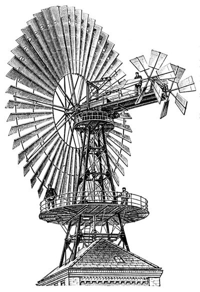 2. Windrad mit beweglichen Flügeln von Reinsch.